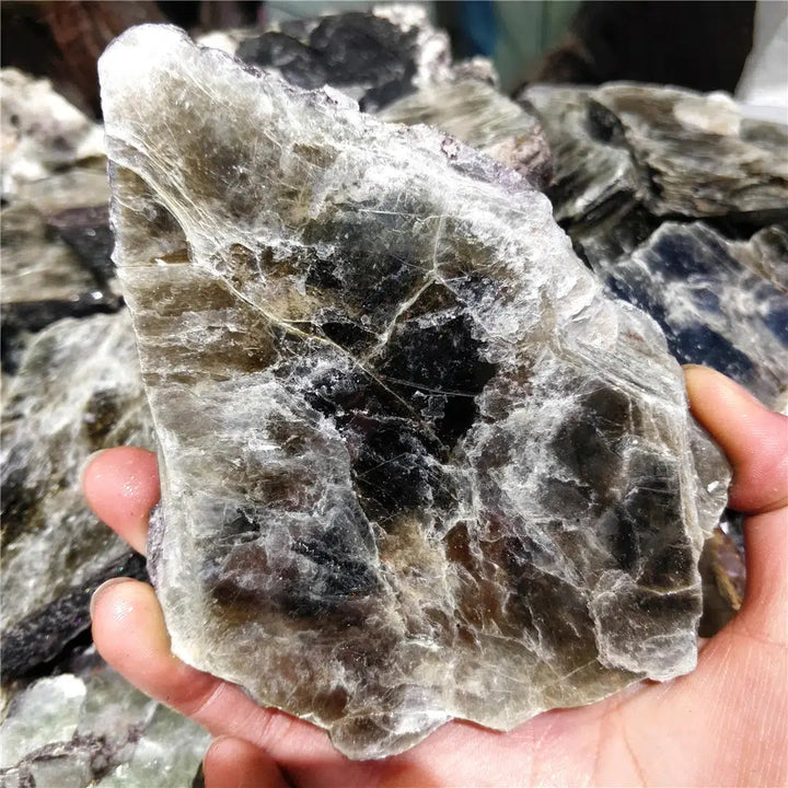 Rough Raw Muscovite Mica Slab