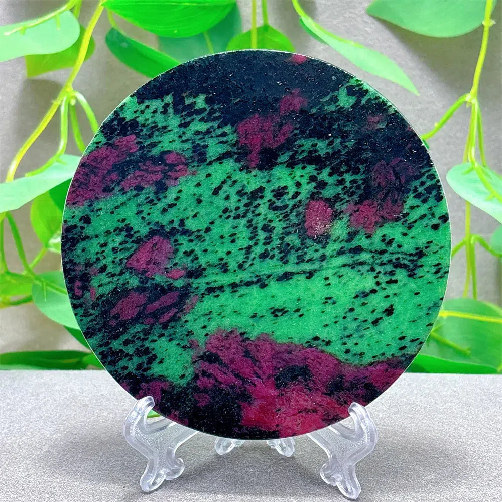 Ruby In Zoisite Disk