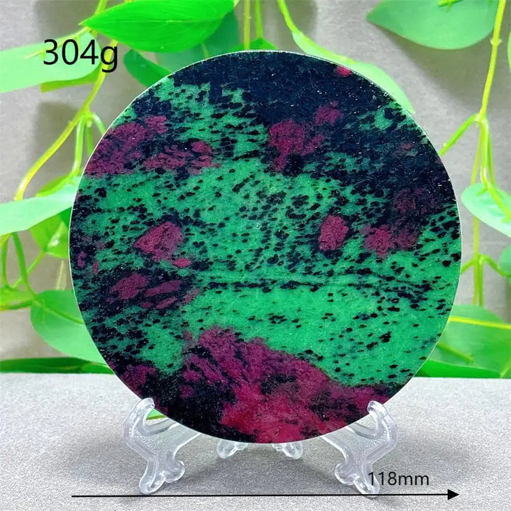 Ruby In Zoisite Disk