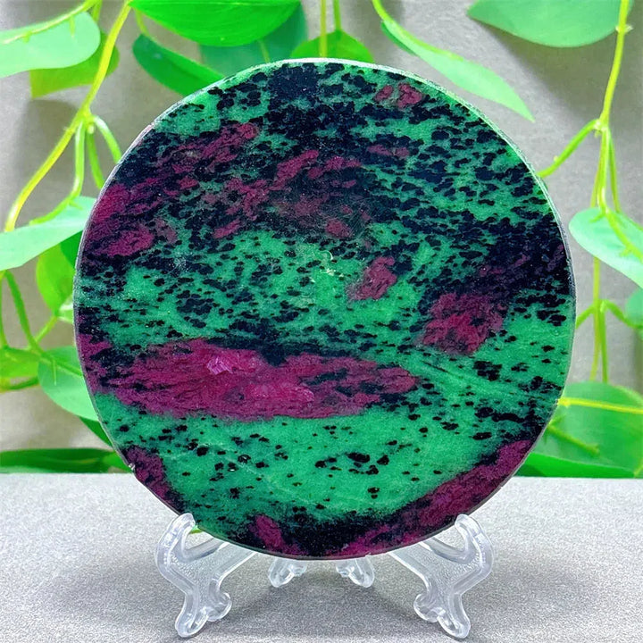 Ruby In Zoisite Disk