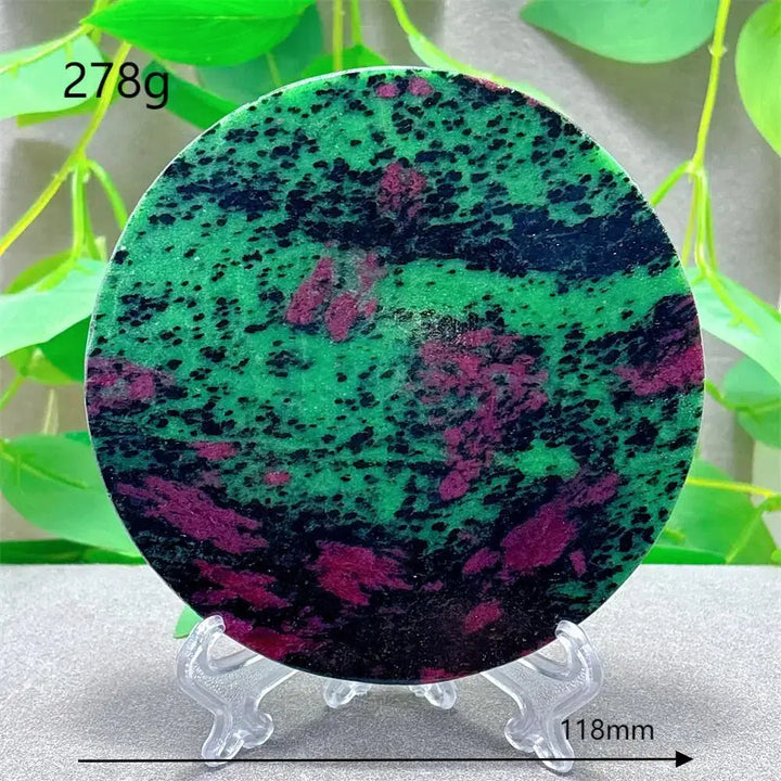 Ruby In Zoisite Disk