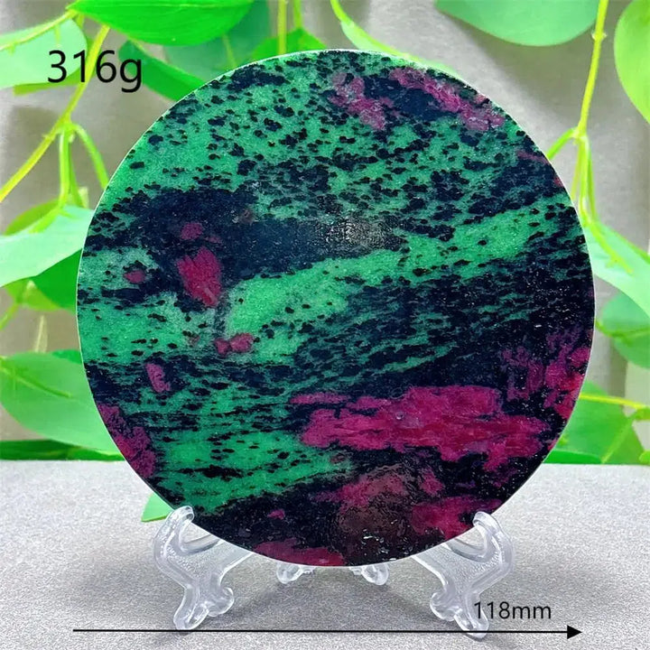 Ruby In Zoisite Disk