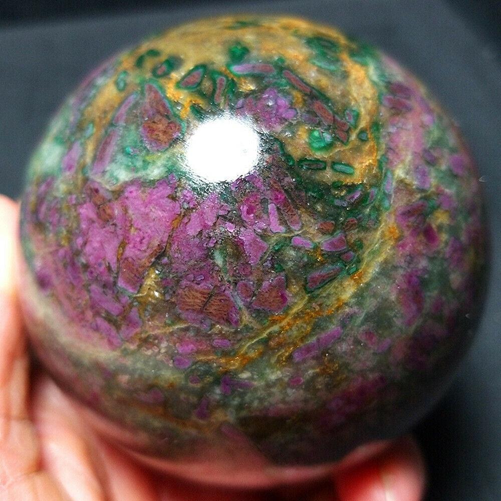 Ruby in Epidote Sphere