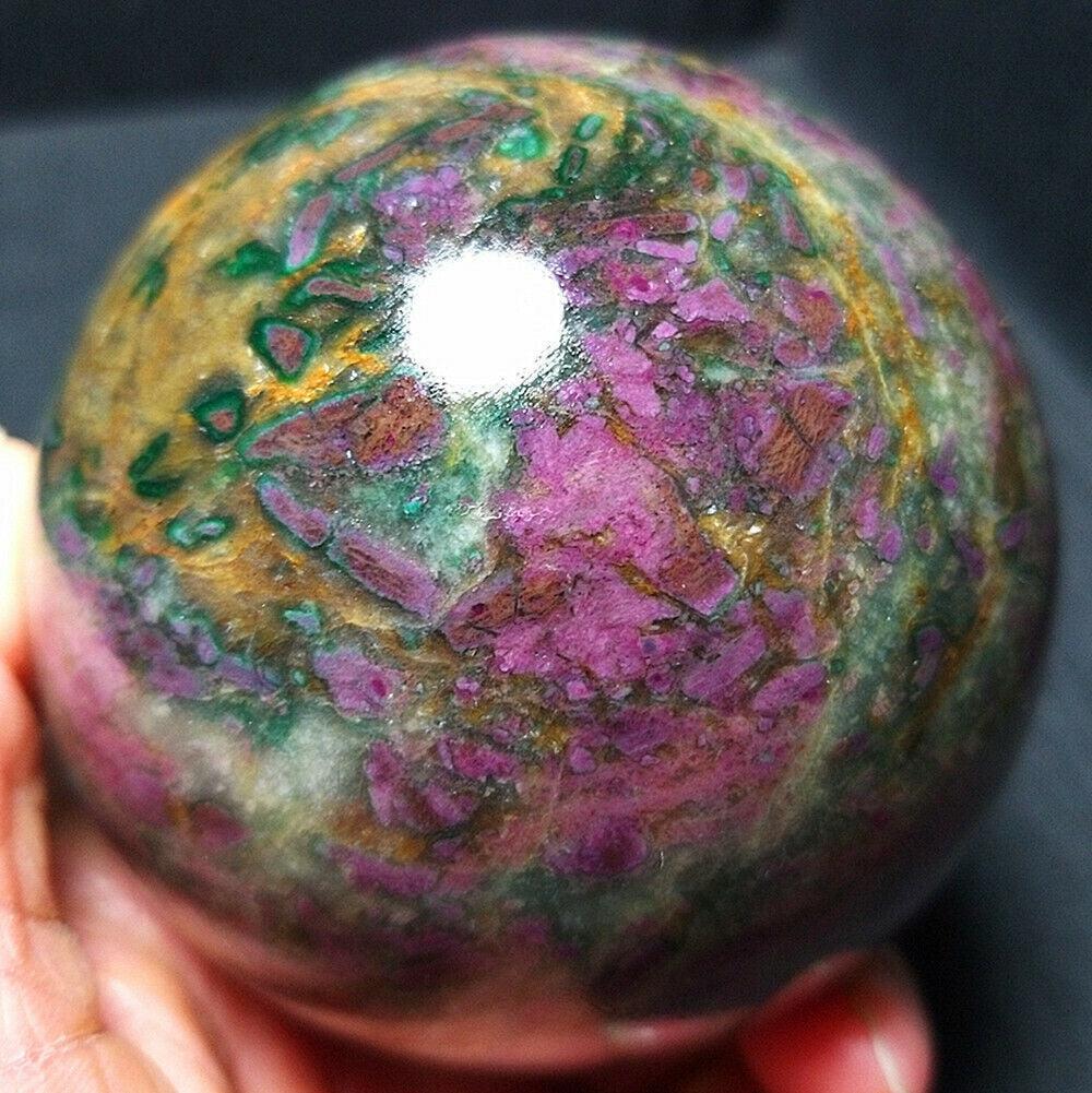 Ruby in Epidote Sphere