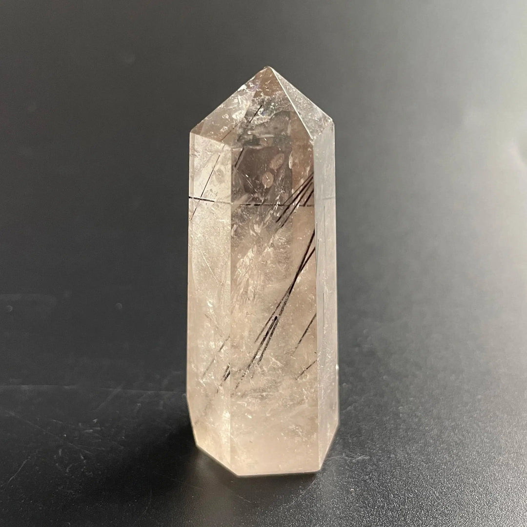 Rutilated Quartz Crystal Tower