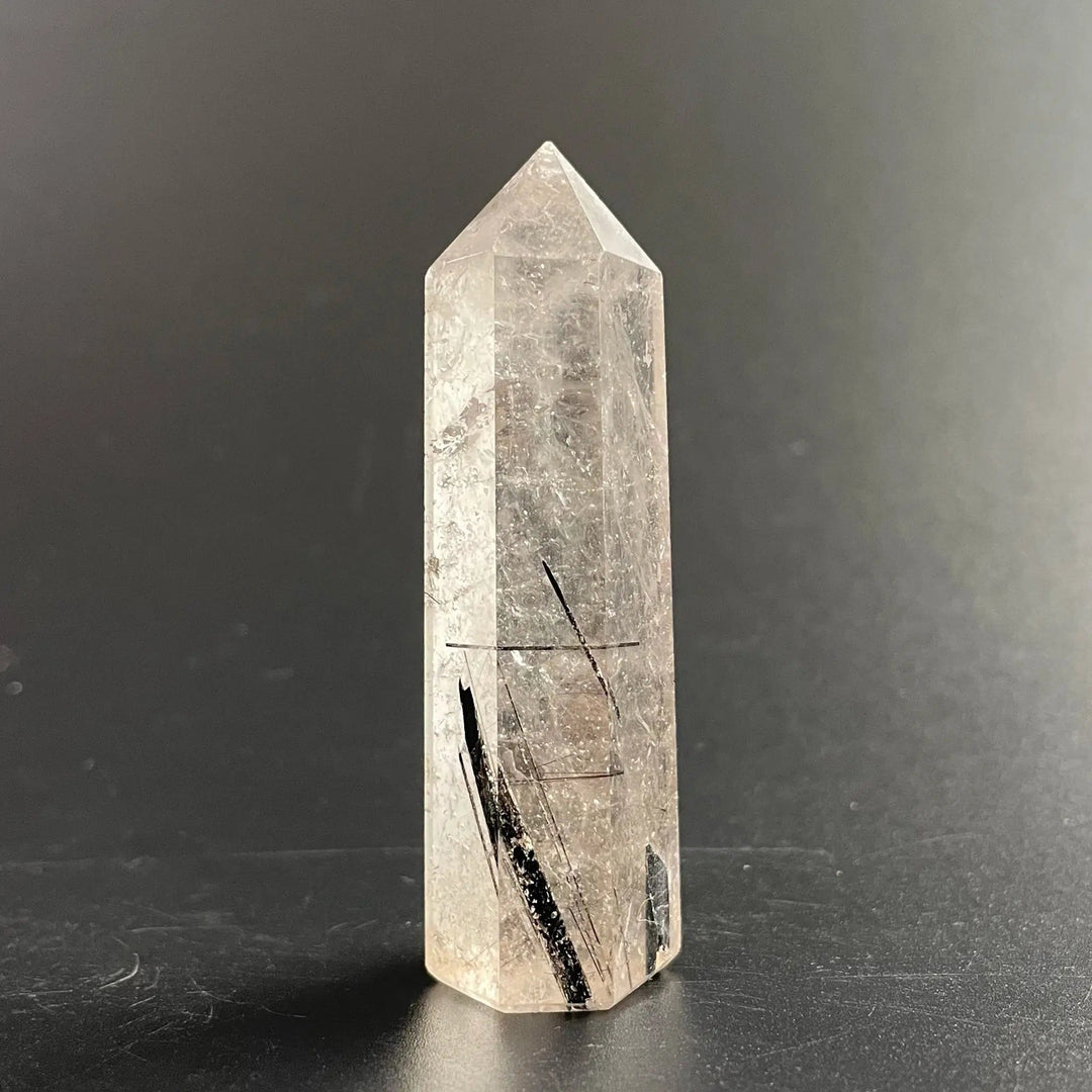 Rutilated Quartz Crystal Tower