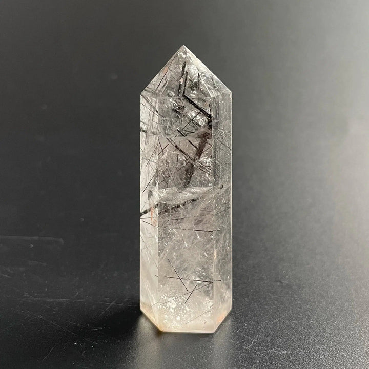 Rutilated Quartz Crystal Tower