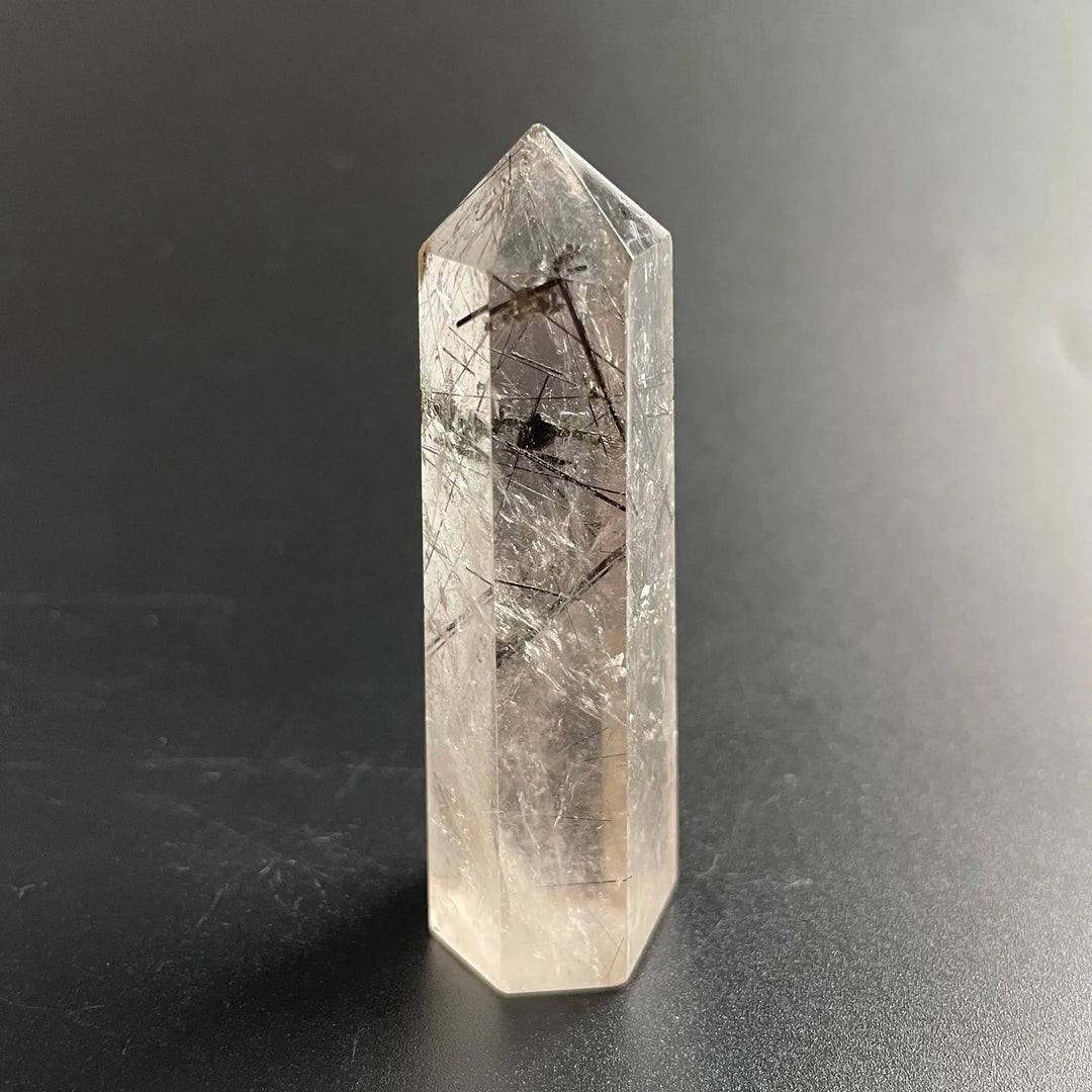 Rutilated Quartz Crystal Tower