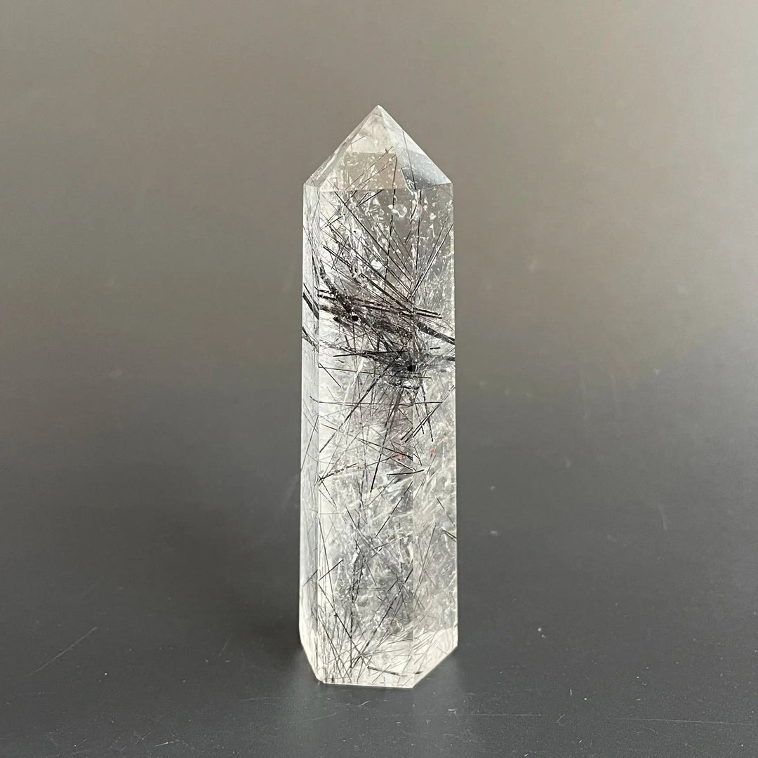 Rutilated Quartz Crystal Tower