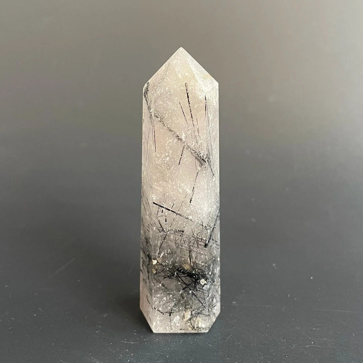 Rutilated Quartz Crystal Tower