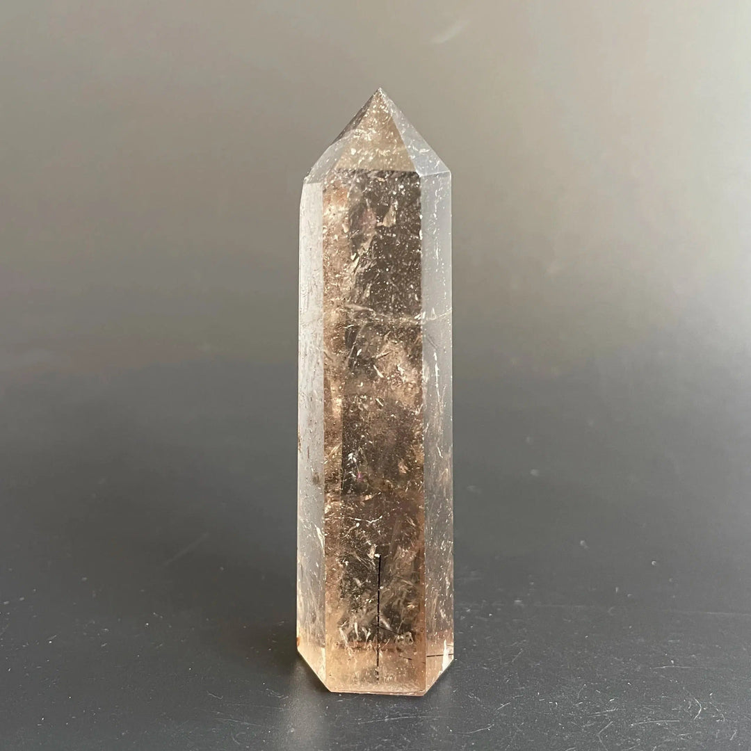 Rutilated Quartz Crystal Tower