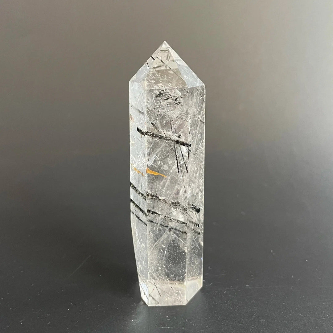 Rutilated Quartz Crystal Tower