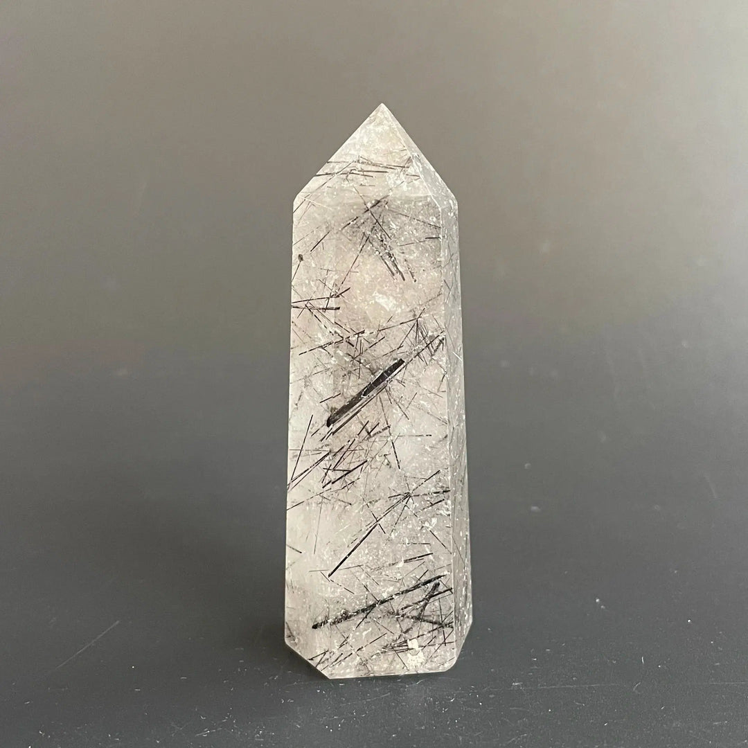 Rutilated Quartz Crystal Tower