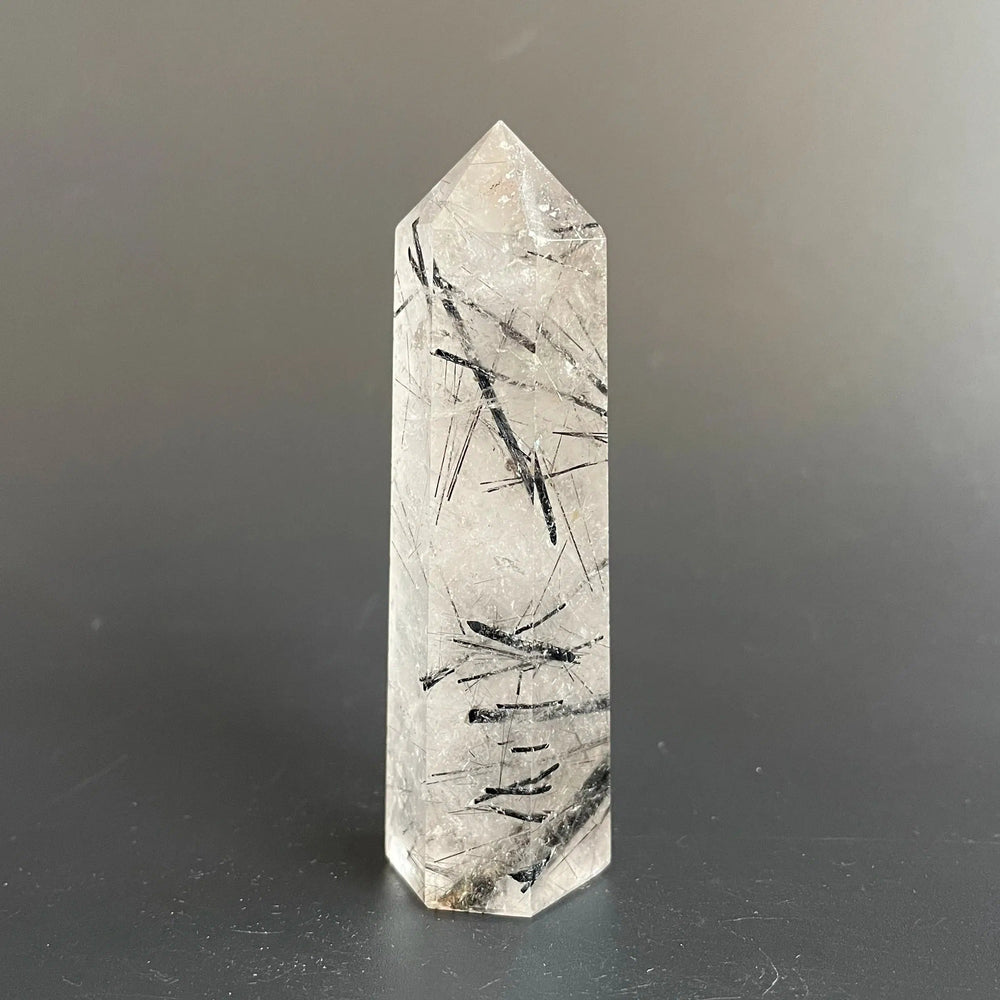 Rutilated Quartz Crystal Tower