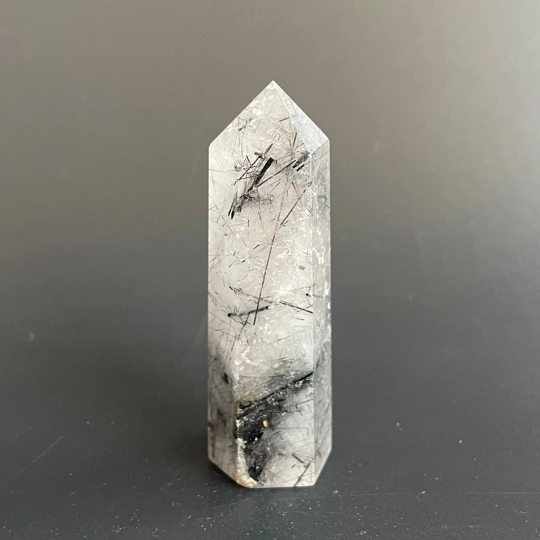 Rutilated Quartz Crystal Tower