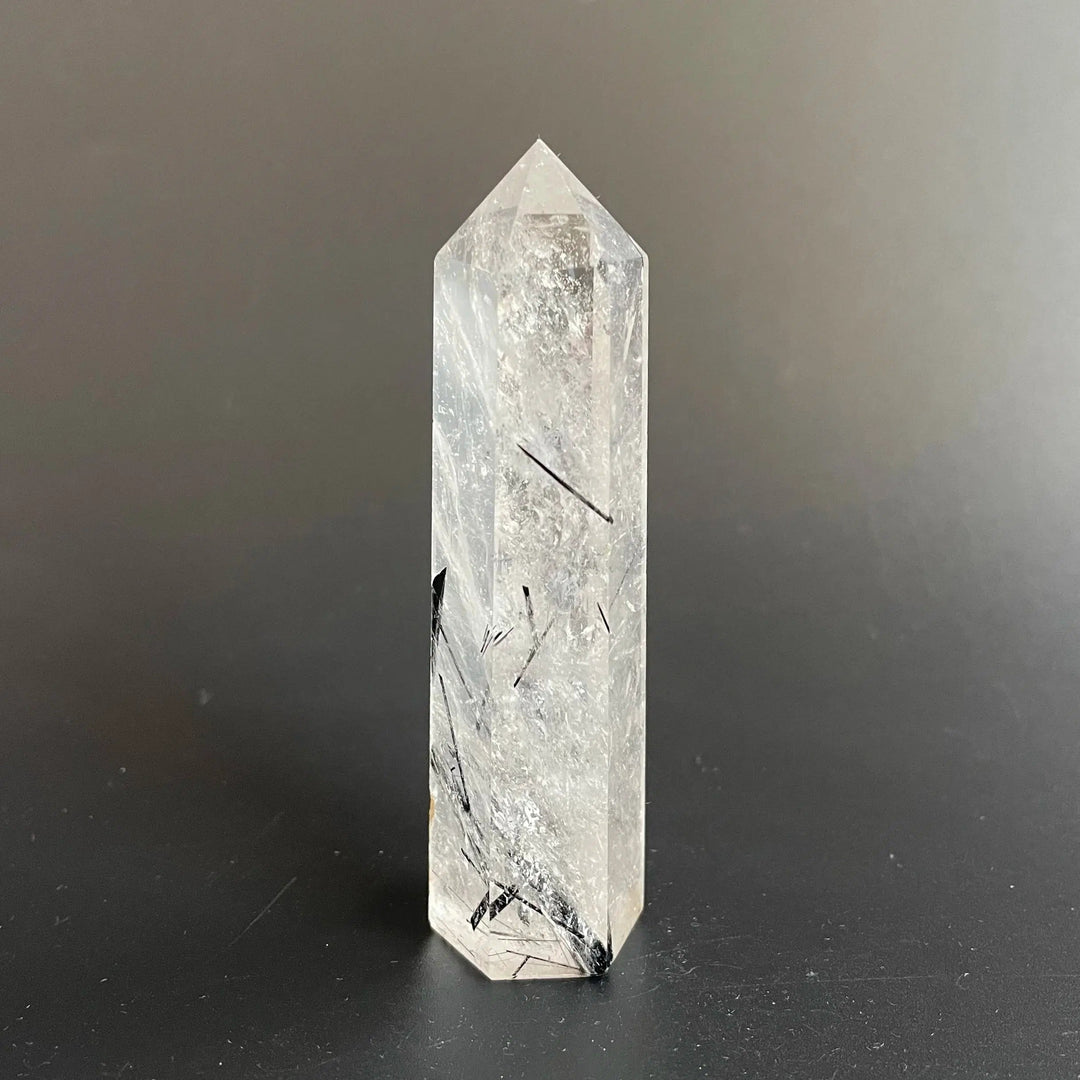 Rutilated Quartz Crystal Tower