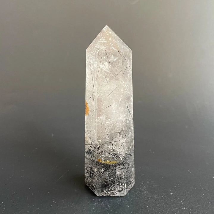 Rutilated Quartz Crystal Tower