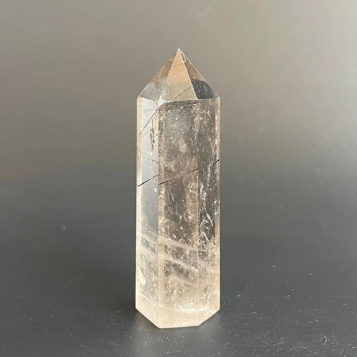 Rutilated Quartz Crystal Tower