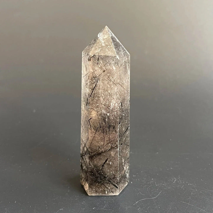 Rutilated Quartz Crystal Tower