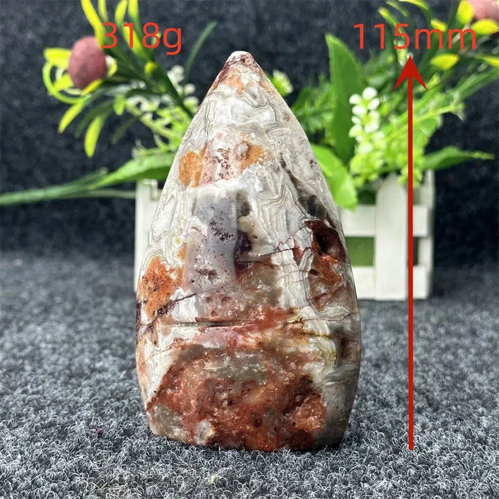 Mexican Lace Agate Torch