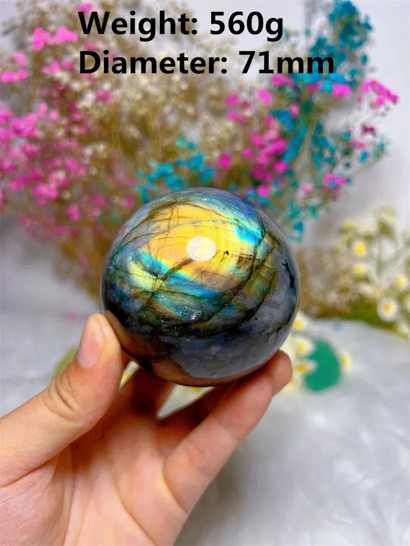 Labradorite Orb Sphere