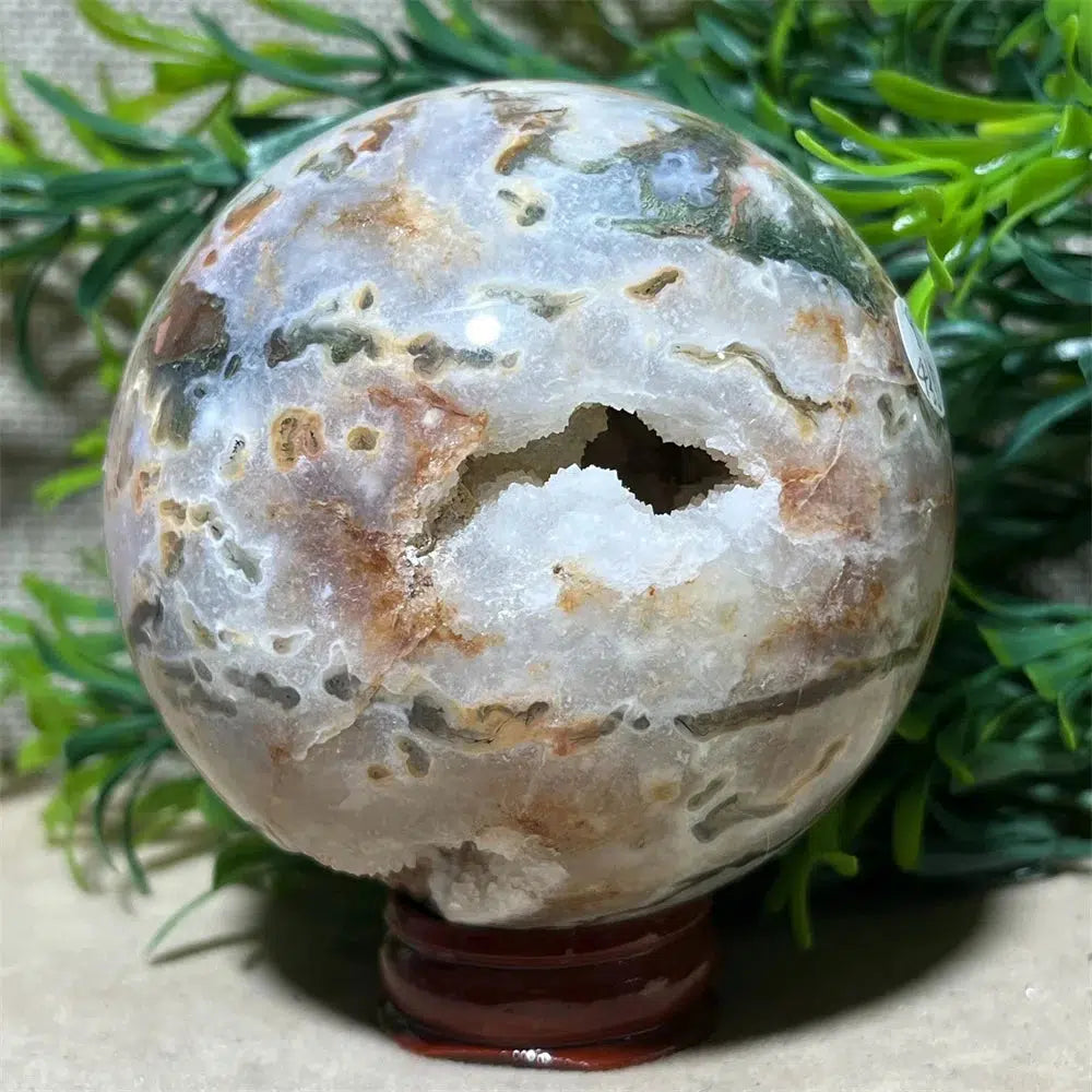 Moss Agate Sphere