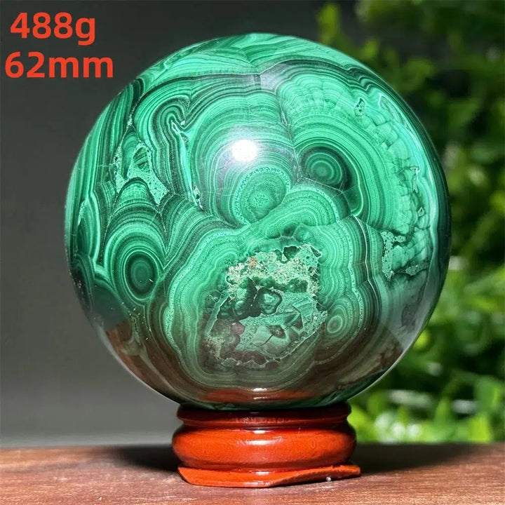 Stunning High Quality Malachite Sphere