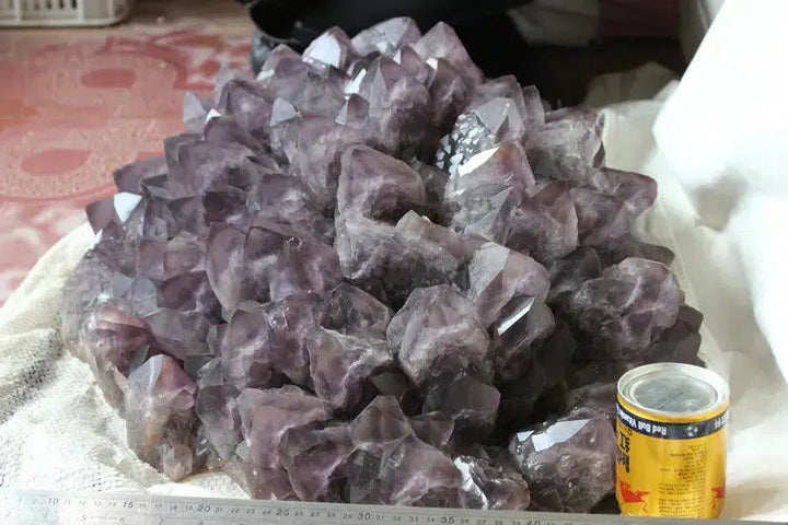 STUNNING! 134lbs Amethyst Quartz Crystal Cluster