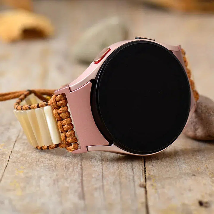 Samsung Galaxy Smart Watch 4 Band Strap Natural Stones