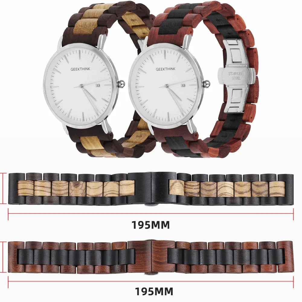 Samsung Galaxy Wooden Watch Band