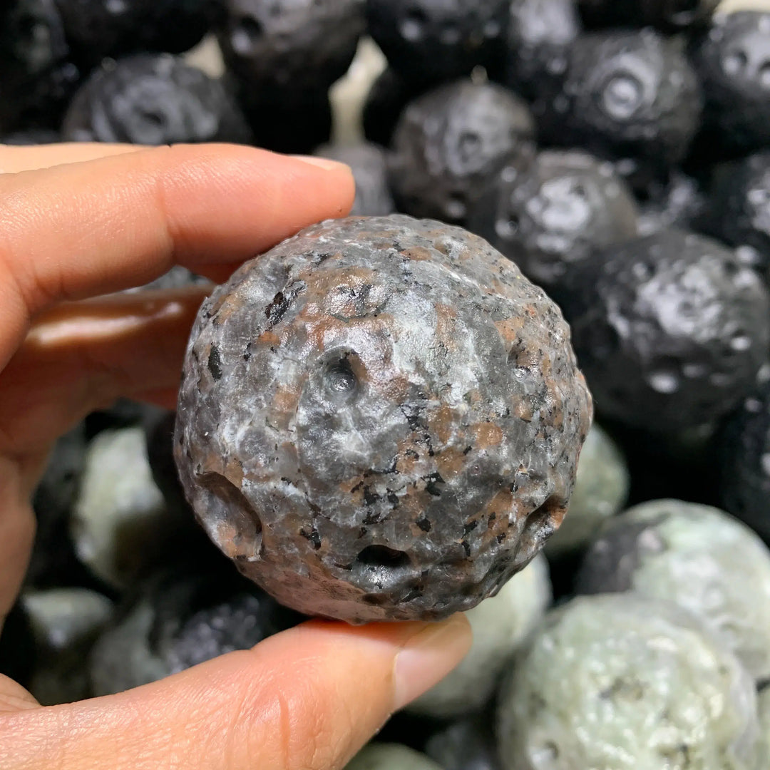 Yooperlite Moon Sphere