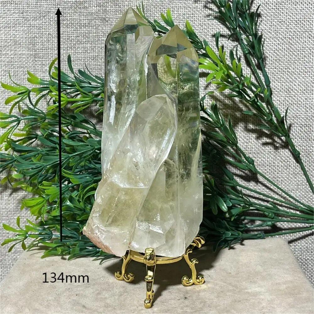 Citrine Double Point Freeform + Stand