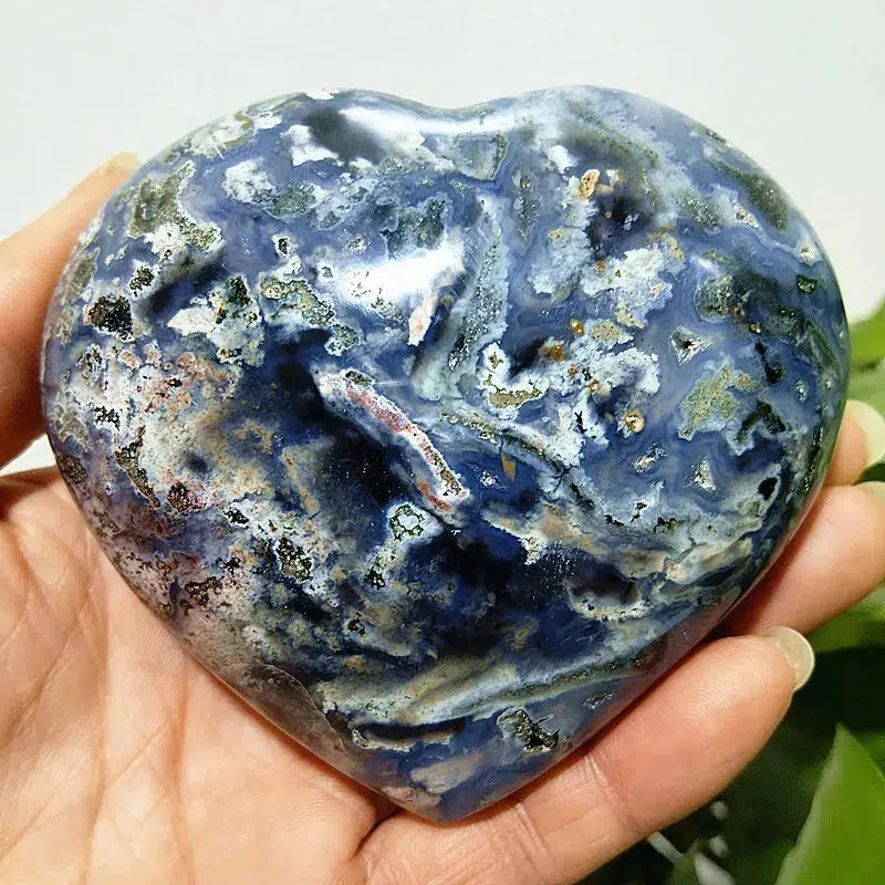 Ocean Jasper Heart