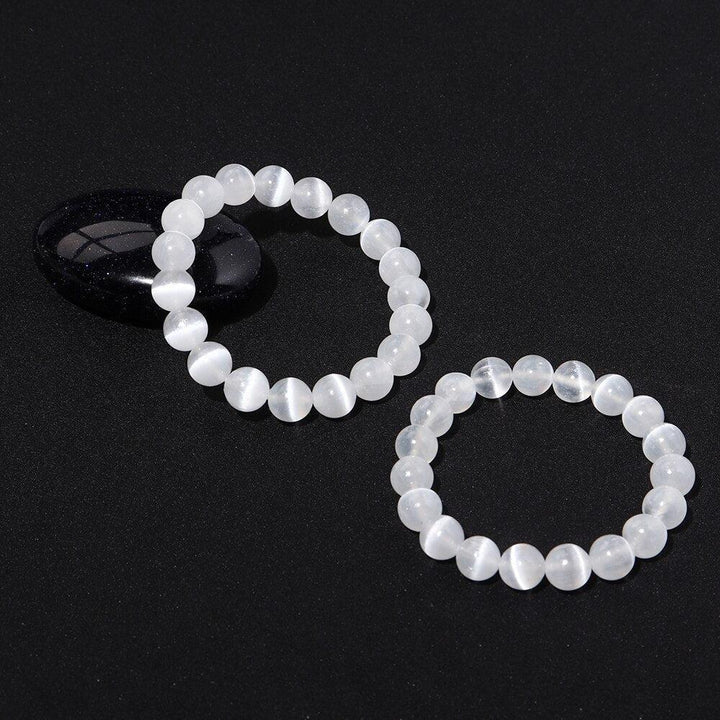 Selenite Crystal Bracelet in 6/8/10mm