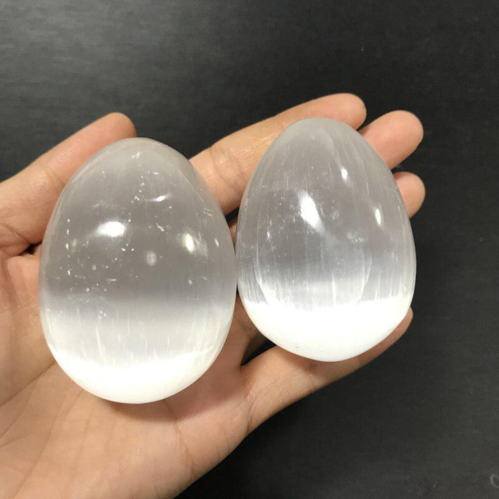 Selenite Crystal Egg