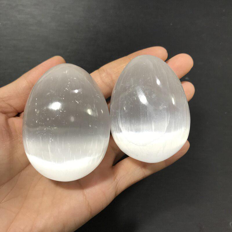 Selenite Crystal Egg