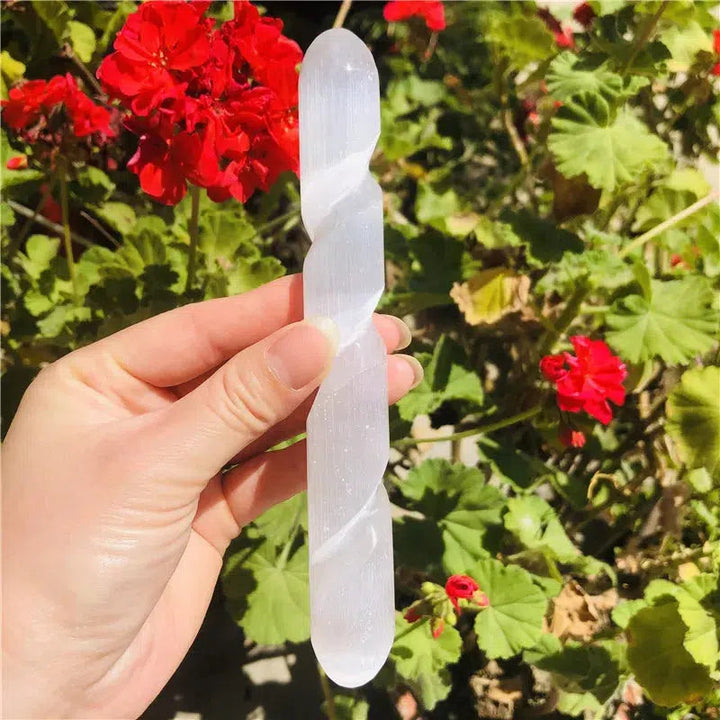 Selenite Crystal Wand