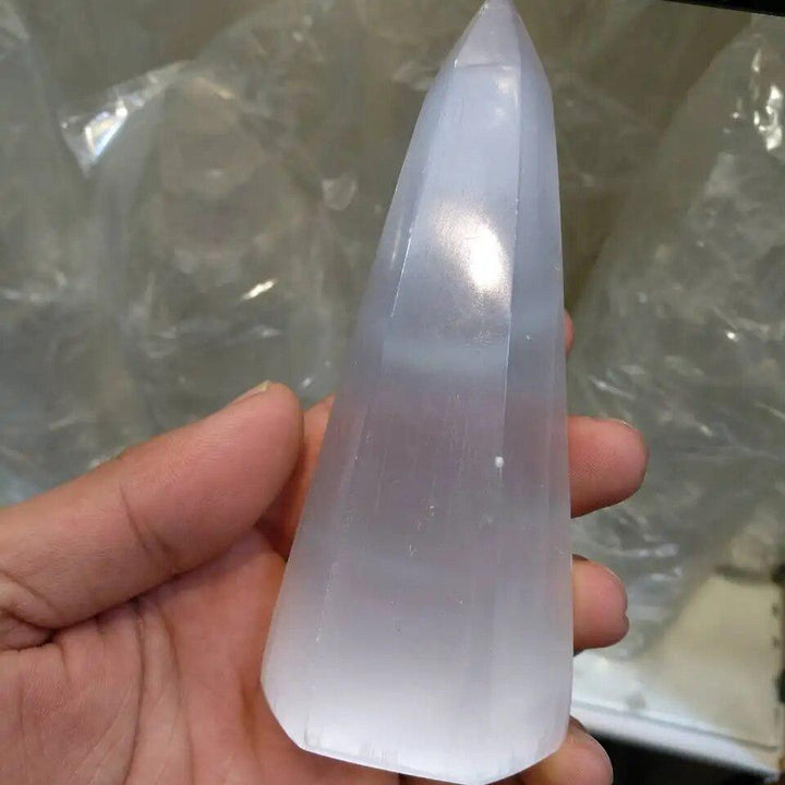 Selenite Obelisk