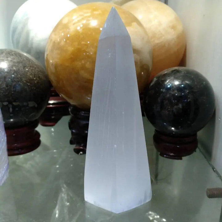 Selenite Obelisk