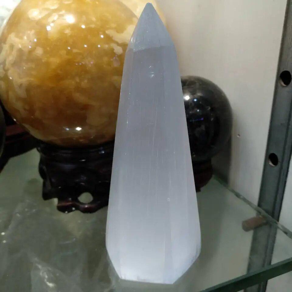 Selenite Obelisk