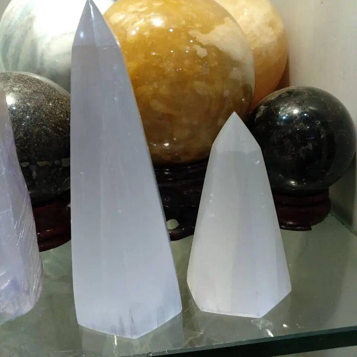 Selenite Obelisk