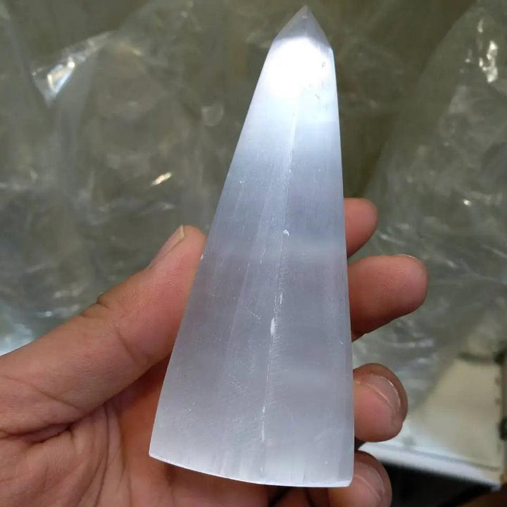 Selenite Obelisk