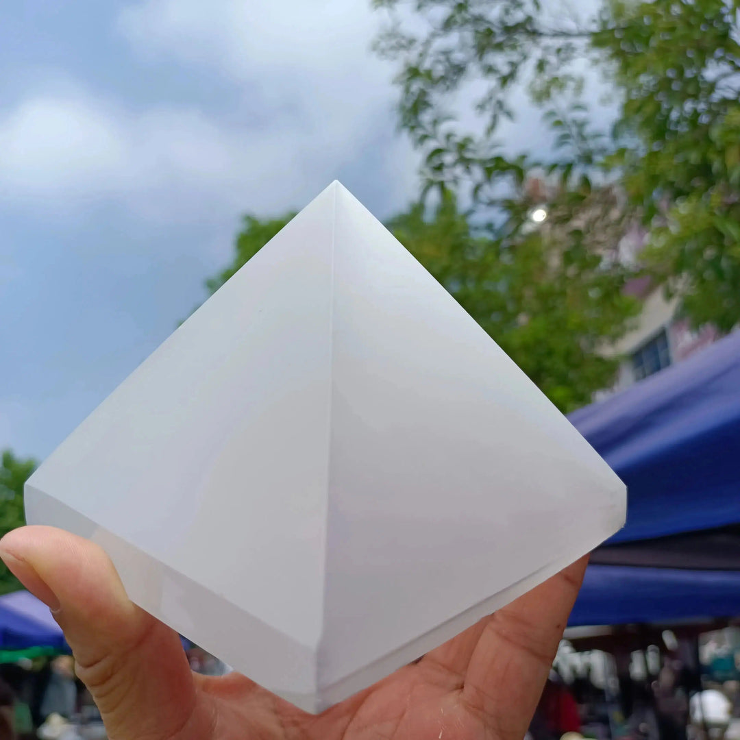 Selenite Pyramid