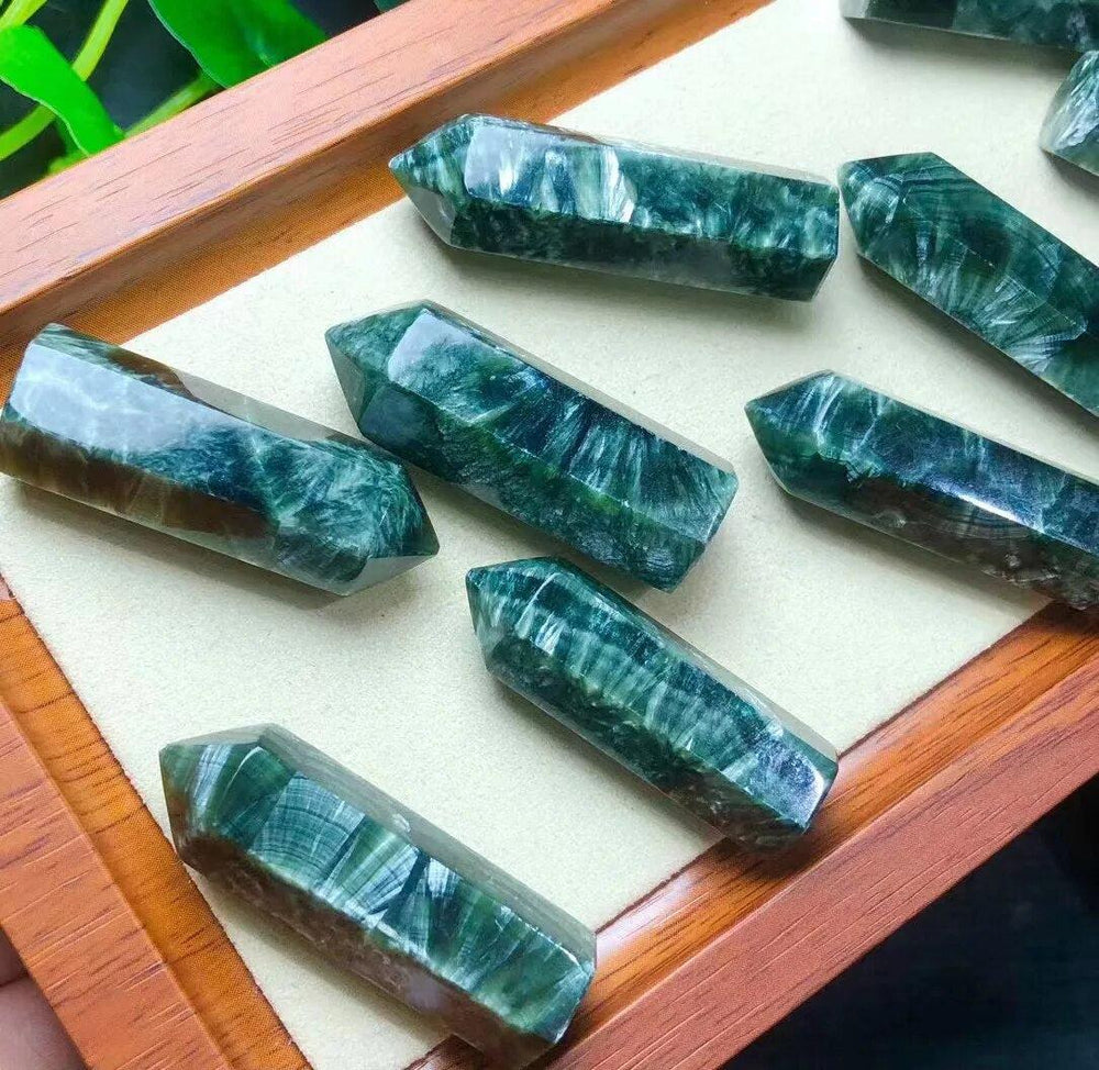 Seraphinite Crystal Tower 'Rare'