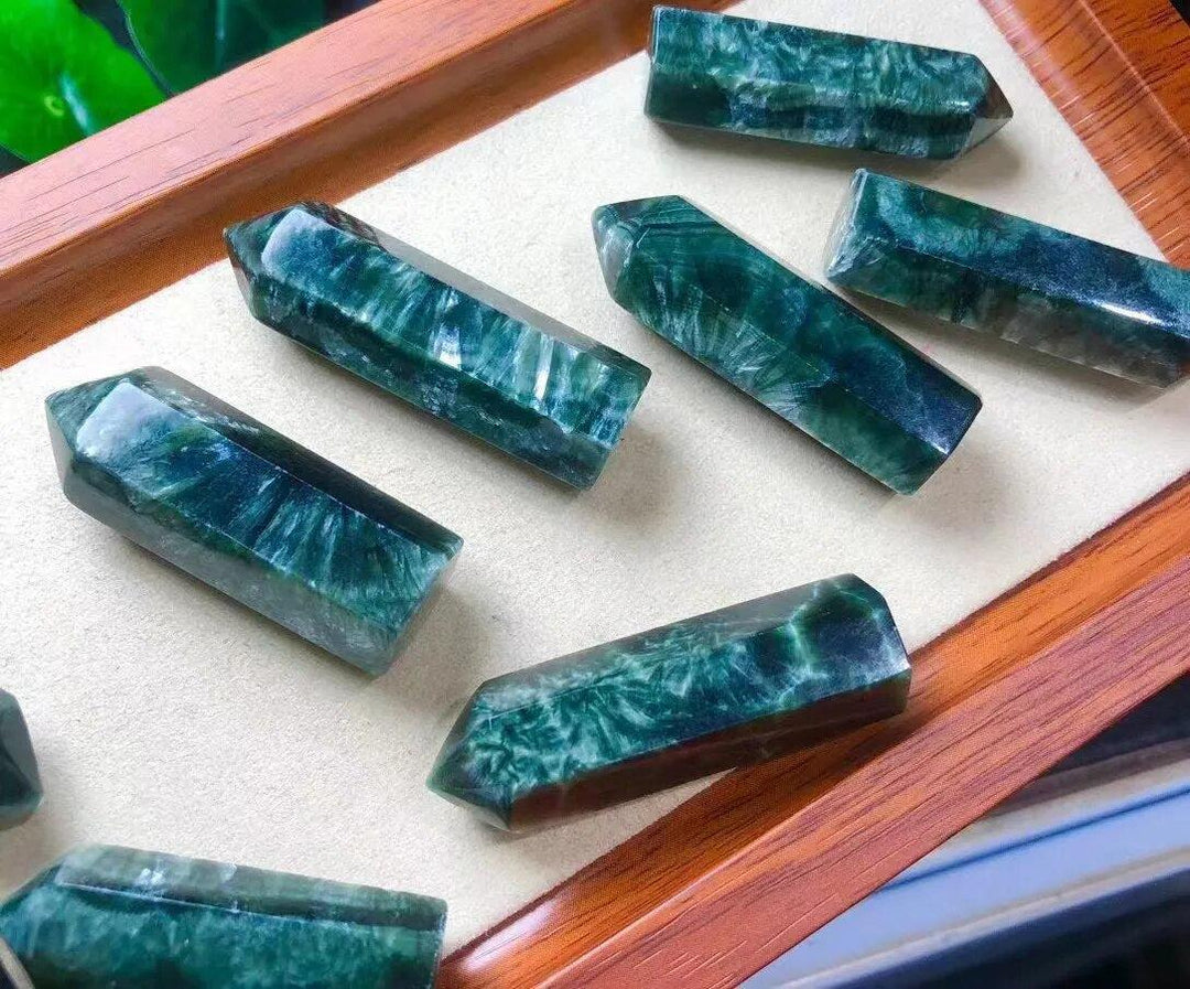 Seraphinite Crystal Tower 'Rare'