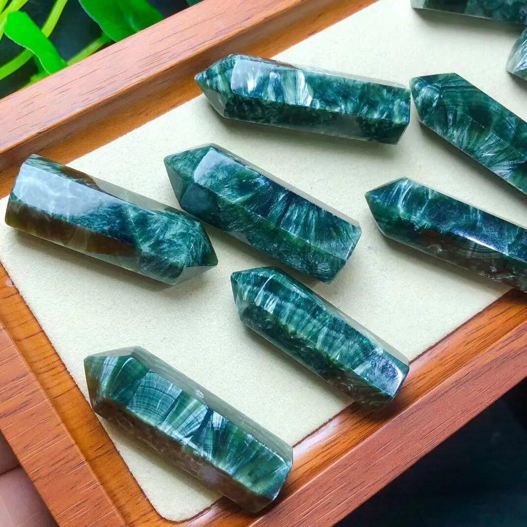 Seraphinite Crystal Tower 'Rare'