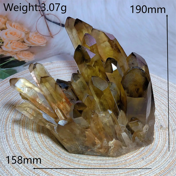 Smokey Citrine Raw Cluster