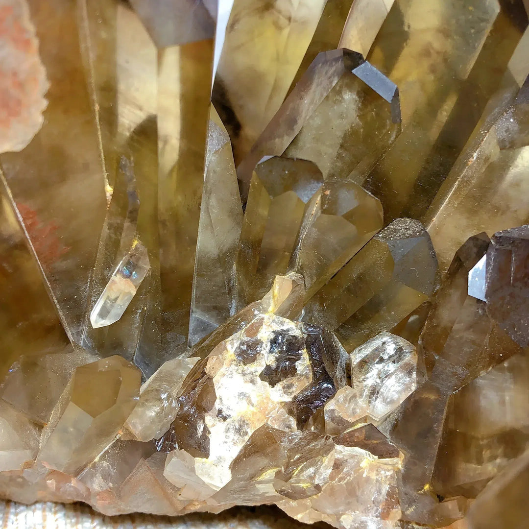 Smokey Citrine Raw Cluster