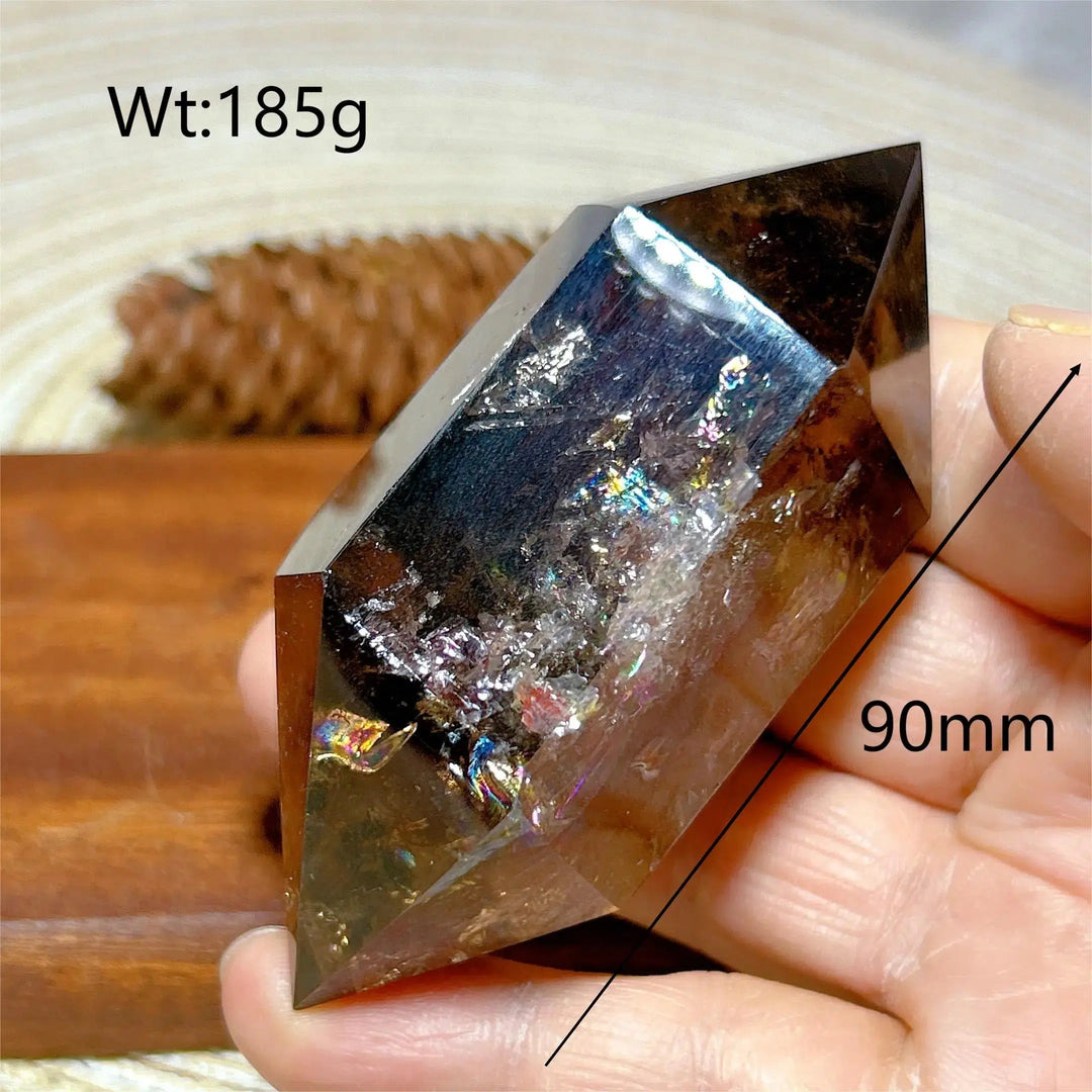 Smokey Quartz Double Point