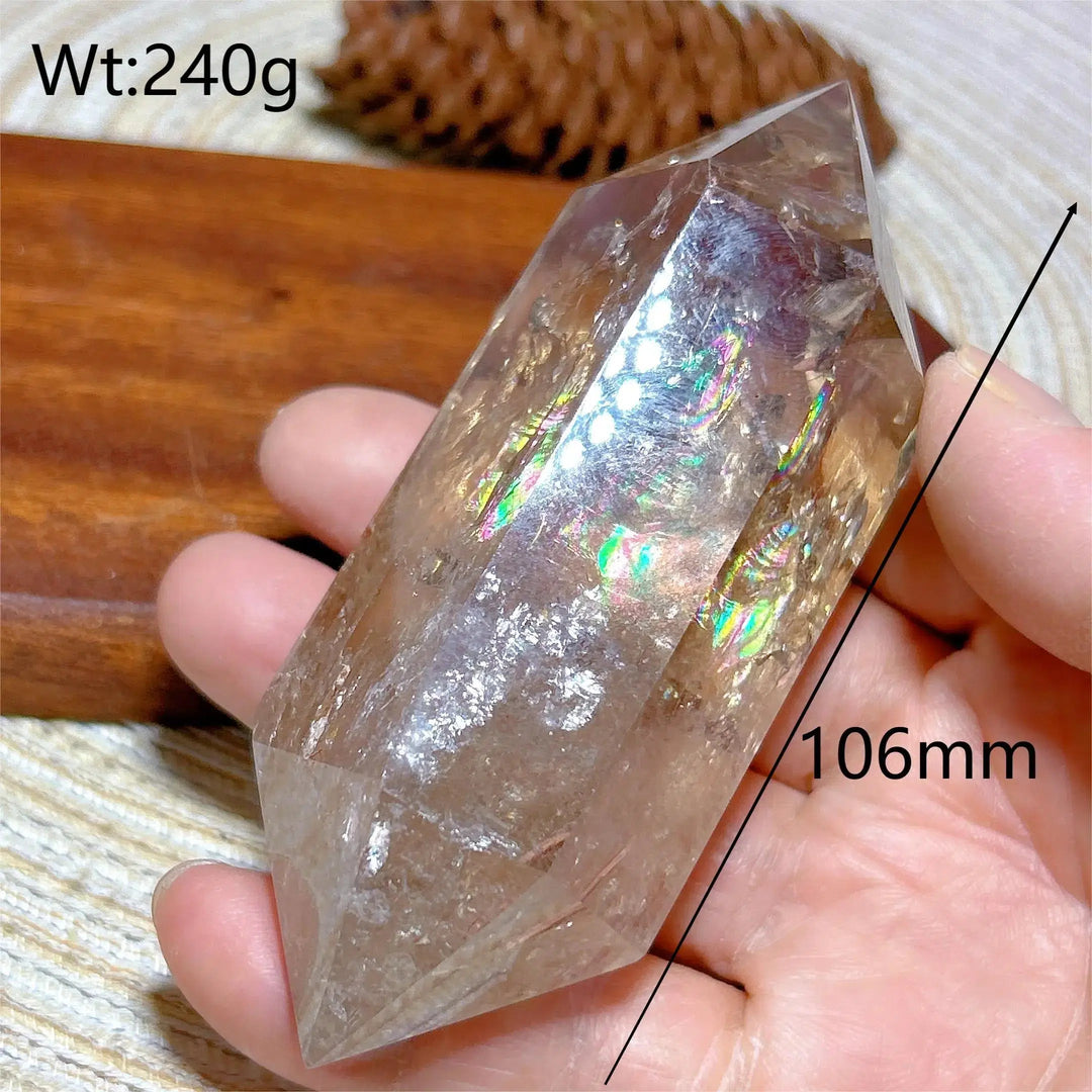 Smokey Quartz Double Point